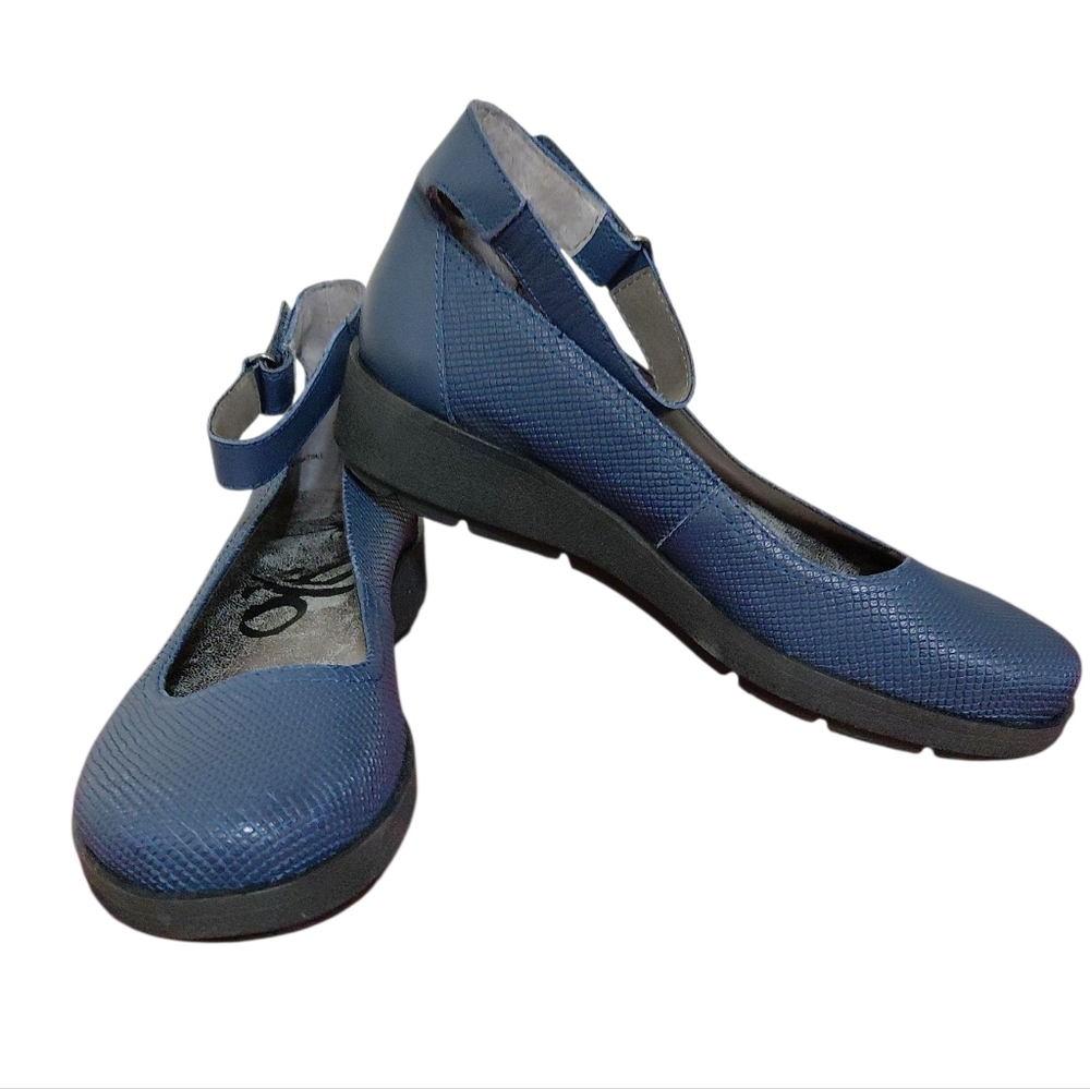 OTBT Scamper Women’s Ballet Flats Ankle Strap Comfort Shoes Size 7 M